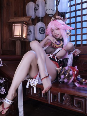 Aqua Area - Yae Miko Shibari_22