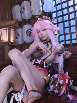 Aqua Area - Yae Miko Shibari_23