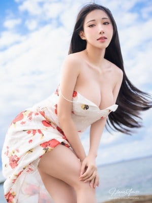 HaneAme 雨波 - Okinawa Hibiscu Dress_011-TELEGRAM @TLC_UPDATE