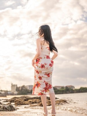 HaneAme 雨波 - Okinawa Hibiscu Dress_014-TELEGRAM @TLC_UPDATE