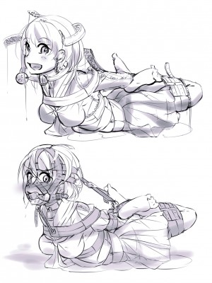 [ぐみぐみ号 (よろず)] 拘束、そして触手服 [中国翻訳]_360