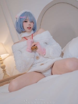 Coser黏黏团子兔 特典 蕾姆咩咩_10