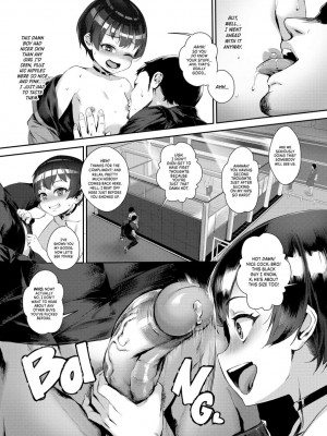 (C92) [淫乱少年 (ジャイロウ)] 淫乱少年「謎のビッチショタとおっさんの物語」 [英訳] [無修正] [DL版]_13