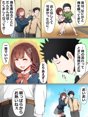 [かいらくおちすき (桃色ずんどこ)] たった一度のAIマッチングで幼馴染みが堕ちた理由_009