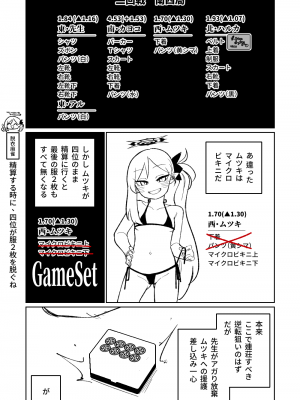 [朝比奈吉利] 便利屋68脱衣麻雀 壱～三回戦～ (ブルーアーカイブ)_026
