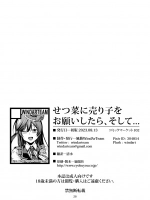[風芸WindArTeam (WindArt)] せつ菜に売り子をお願いしたら、そして... (ラブライブ!虹ヶ咲学園スクールアイドル同好会) [DL版]_32