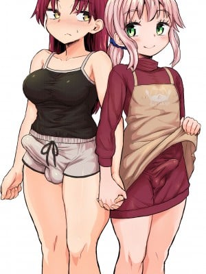 [蒟蒻鍋 (magifuro蒟蒻)] ふたなり娘と男の娘がイチャラブする話 [中国翻訳] [DL版]_16