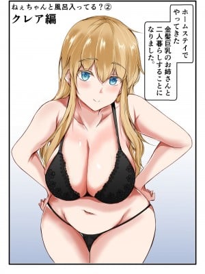 [石ケンピ (イッシー13)] ねぇちゃんと風呂入ってる？(2)
