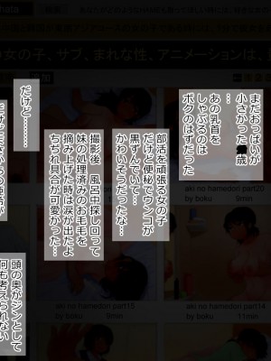[たけし] 小型カメラで妹を盗撮したら_058