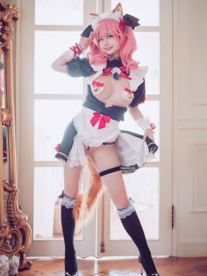 沖田凜花 - 玉藻前女仆_03