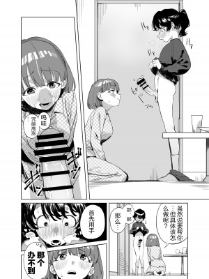 [エコギ] ふたなりが友達に性処理してもらう話｜扶她被朋友做性处理的故事 [中国翻訳]_06