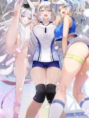 [合衆国ネタメコル (ねこめたる)] スポハメ1,2,3!｜愛上運動1,2,3! [中国翻訳] [無修正] [DL版]_38