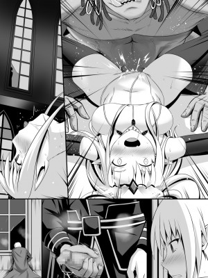 [Circle HO (ヘンタイオジサン、TRW18)] 神聖王国の堕落 オークに敗北改変されたエルフたち [中国語]_086