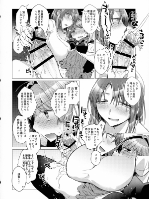 (COMIC1☆22) [team負け男 (コヤマハルタロウ)] ふたなりお嬢様の童貞ローション丼今だけすっぽん入り (ギャラクシーエンジェル)_09