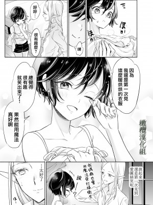 [スタジオさぶん／山田さぶん] 触手でつながるエルフと私｜通过触手相联结的精灵和我 前篇 [橄榄汉化组]_34