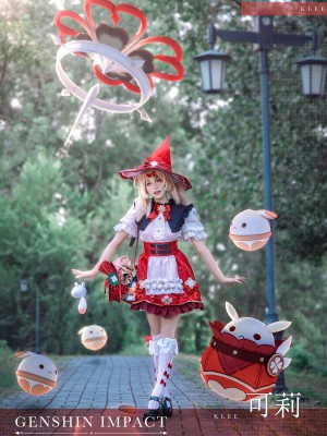 咬一口兔娘ovo -  琪花星烛·可莉  klee  genshin impac_63