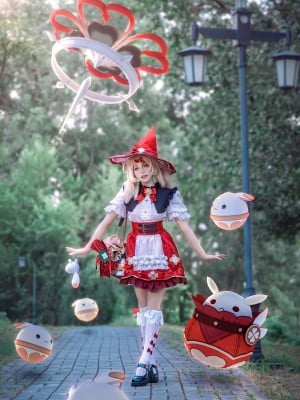 咬一口兔娘ovo -  琪花星烛·可莉  klee  genshin impac_64