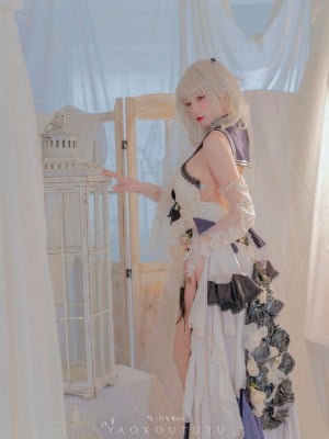 咬一口兔娘ovo 梳妆的大小姐-可畏_07