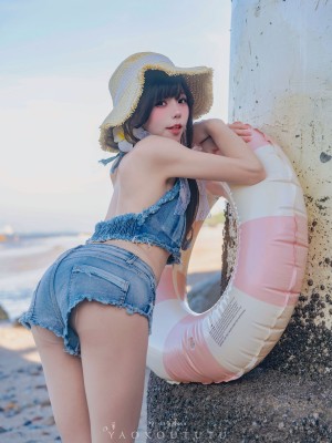 咬一口兔娘ovo 海の夏日_15