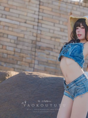咬一口兔娘ovo 海の夏日_21