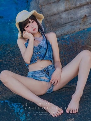 咬一口兔娘ovo 海の夏日_66