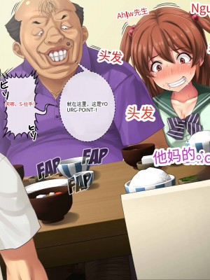 [芝生セメント (ロッコ)] 母の再婚相手が妹を狙っています [中国翻訳]_0470
