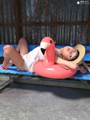 [悪童X] 妄想少女写真_沙耶~ 海辺のバス停で釣りおじさんと~[a41415個人漢化]_042