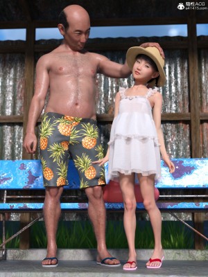 [悪童X] 妄想少女写真_沙耶~ 海辺のバス停で釣りおじさんと~[a41415個人漢化]_053