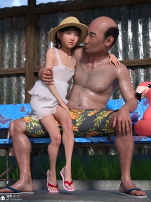 [悪童X] 妄想少女写真_沙耶~ 海辺のバス停で釣りおじさんと~[a41415個人漢化]_056