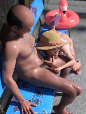 [悪童X] 妄想少女写真_沙耶~ 海辺のバス停で釣りおじさんと~[a41415個人漢化]_092