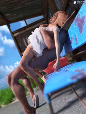 [悪童X] 妄想少女写真_沙耶~ 海辺のバス停で釣りおじさんと~[a41415個人漢化]_118