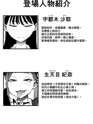 [Sky Dogma (ぱんだこりゃ)] 欲求不満まじめ女子がクラスのヤリ〇ンギャルとドスケベHしちゃう話。｜欲求不滿的女子和同班的放蕩辣妹一起瘋狂H的故事 [沒有漢化]_04