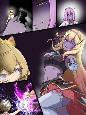 [聖華快楽書店 (エルトリア、でゅう)] 新米女神がえっちな敵と戦って敗北する話｜新人女神与色色敌人战斗并败北的故事 [中国翻訳]_41