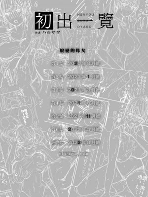 [ハルサワ] 変容する母娘 悦楽に目醒める沙織、欲望に堕ちる七海｜蛻變的母女 覺醒了悅樂的沙織、沉淪於欲望的七海 [中国翻訳] [無修正]_191