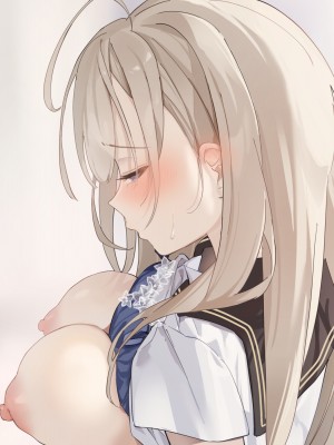 [おこめつぶ] 勉強中の彼女の乳首いじってその気にさせる_150