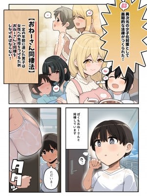 [ダークネス社 (だーくねすゆま)] おねーさん同棲法ができちゃった世界_02