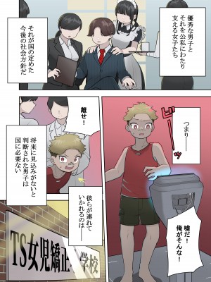 [あむぁいおかし製作所 (堕ちたあと大好き侍、あほげきのこ)] 矯正義務教育! TSえっちな女の子訓練校!_02