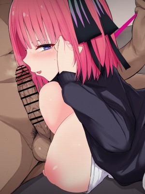 [鍋屋敷 (ナベシキ)(fanbox7bshiki)] 二乃フェラおまけシナリオ　完堕ち動画撮影編 (五等分の花嫁)_07