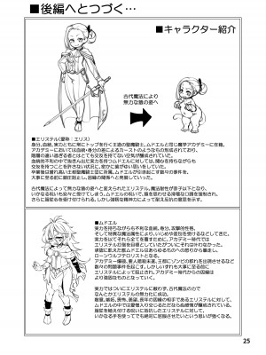 [ななめ班 (半しゃる)] 聖魔騎士エリス ～ザコ猿化の呪い～ 前編 [DL版]_25