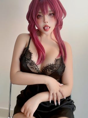 Sayo Momo -  卡夫卡 genshin Kafka Mommy Lingerie_26
