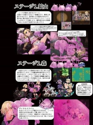 [スライム☆ユリバース (シャリア、あいみつ)] スライムハンターニーナの呪本(ファ=ジン)Vol.1_11