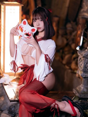 yuuhui玉汇 - 巫女_002