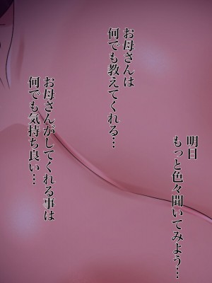 [ハスラーズ] 過保護なお母さんに性教育を受けて母子相姦するだけの毎日_035