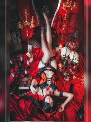 yui金鱼 - 时崎狂三 黑裙+旗袍+内衣