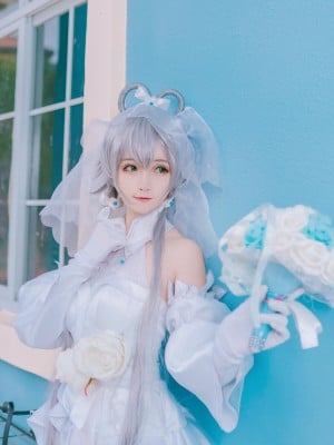 yui金鱼 - 洛天依花嫁 + 婚纱_19