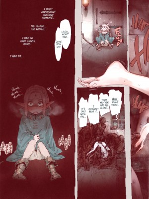 [きゃらだいん] 堕落の魔女 少年勇者とつるぺたエルフは如何にして魔女に敗れたか [English] [無修正]_32