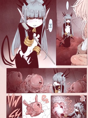 [きゃらだいん] 堕落の魔女 少年勇者とつるぺたエルフは如何にして魔女に敗れたか [English] [無修正]_61