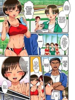 [どうしょく (江田)] 陸上部あきらちゃんのドすけべ特訓｜Akira's Sexy Special Track and Field Club [English] [無修正]_03