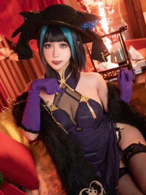 [Momoko葵葵]碧蓝航线柴郡 音乐绚烂CaitSith_06