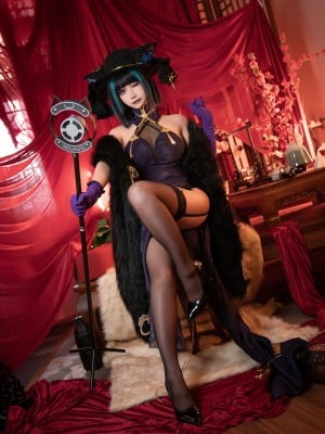 [Momoko葵葵]碧蓝航线柴郡 音乐绚烂CaitSith_12